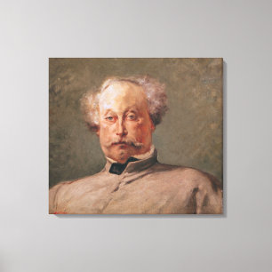 Porträt von Alexandre Dumas fils Leinwanddruck