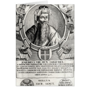 Porträt von Amedee VIII Le Pacifique