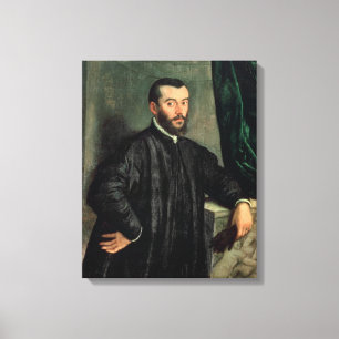 Porträt von Andrea Vesalius Leinwanddruck