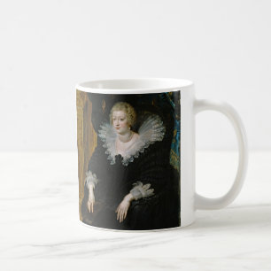 Porträt von Anne von Österreich von Peter Paul Rub Kaffeetasse