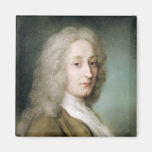 Porträt von Antoine Watteau Magnet