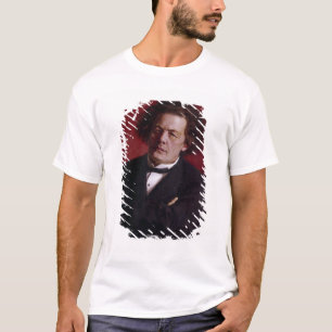 Porträt von Anton Grigoryevich Rubinstein, 1881 T-Shirt