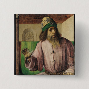 Porträt von Aristoteles, c.1475 Button