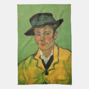Porträt von Armand Roulin von Vincent van Gogh Geschirrtuch