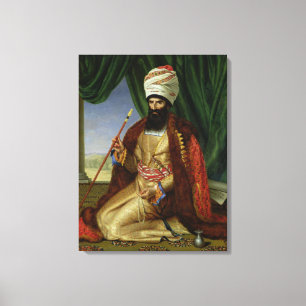 Porträt von Asker-Khan, Botschafter von Persien Leinwanddruck