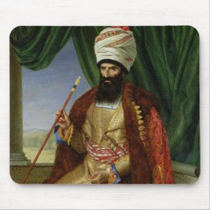 Porträt von Asker-Khan, Botschafter von Persien Mousepad