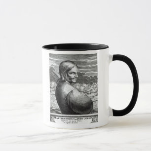 Porträt von Bartholomeus de Portugees Tasse