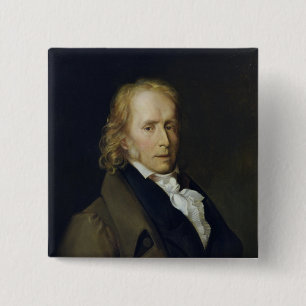 Porträt von Benjamin Constant de Rebecque Button