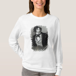 Porträt von Benjamin Disraeli-Landjunker M.P. T-Shirt