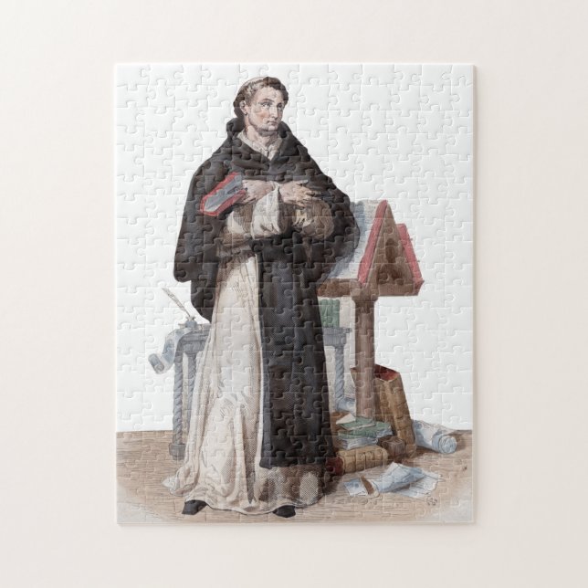 Porträt von Bernhardiner de Clairvaux (Vertikal)