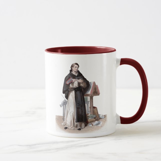 Porträt von Bernhardiner de Clairvaux Tasse (Rechts)