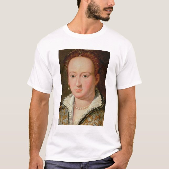 Porträt von Bianca Cappello, c.1580 (Öl auf Kupfer T-Shirt (Vorderseite)