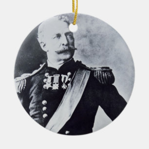Porträt von Brigadegeneral Nelson A. Miles (183 Keramikornament