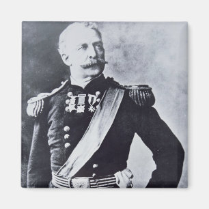 Porträt von Brigadegeneral Nelson A. Miles (183 Magnet