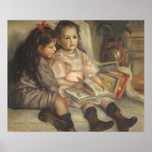 Porträt von Caillebotte Kindern durch Pierre Poster