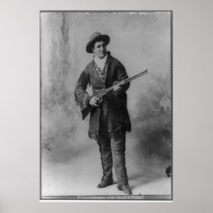 Porträt von Calamity Jane Poster