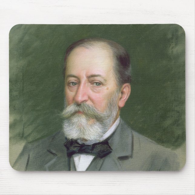 Porträt von Camille Heiligem-Saens 1903 Mousepad (Vorne)