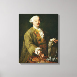 Porträt von Carlo Goldoni Leinwanddruck
