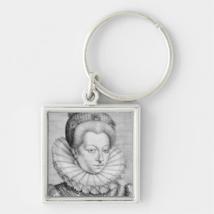 Porträt von Catherine Henriette Schlüsselanhänger
