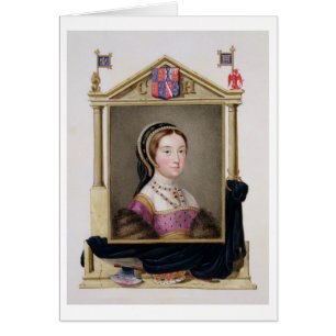 Porträt von Catherine Howard (c.1520-d.1542) 5. Q