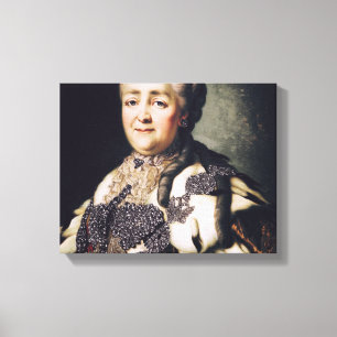 Porträt von Catherine II von Russland 2 Leinwanddruck