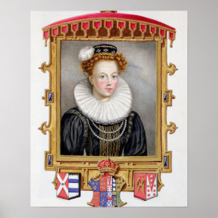 Porträt von Catherineparr-(1512-1548) 6. Ehefrau Poster