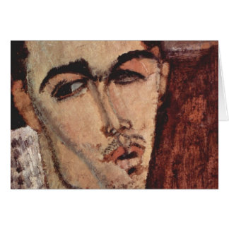 Porträt von Celso Lagar - Amedeo Modigliani