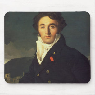 Porträt von Charles Cordier 1811 Mousepad