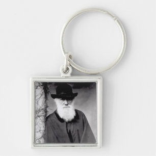 Porträt von Charles Darwin 1881 Schlüsselanhänger