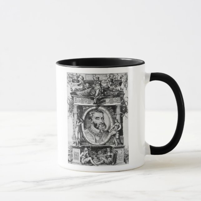 Porträt von Charles V, heiliger römischer Kaiser Tasse (Rechts)