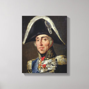 Porträt von Charles X Leinwanddruck