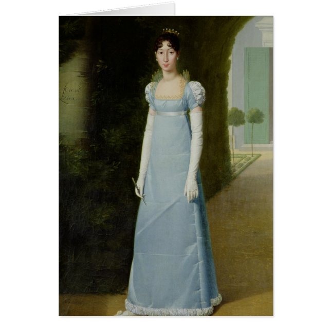 Porträt von Charlotte Bonaparte 1808 (Vorne)