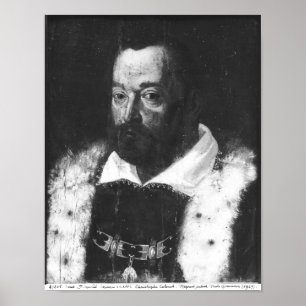 Porträt von Christoph Kolumbus Poster