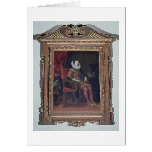 Porträt von Cosimo II de'Medici (1590-1621) (Öl O (Vorne)