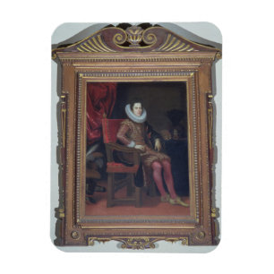 Porträt von Cosimo II de'Medici (1590-1621) (Öl O Magnet