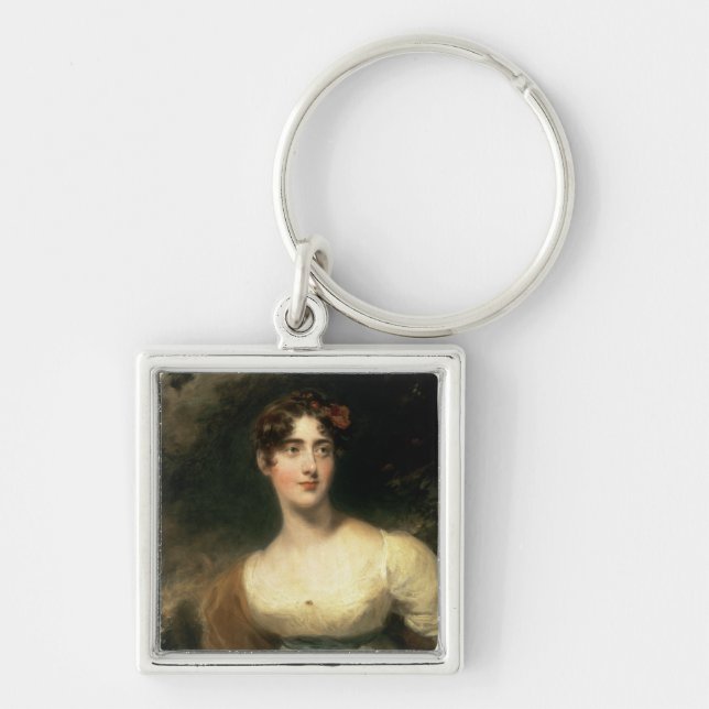 Porträt von Dame Emily Harriet Wellesley-Pole Schlüsselanhänger (Vorne)