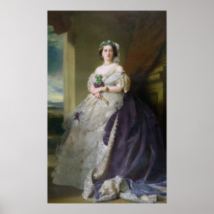 Porträt von Dame Middleton, 1863 Poster