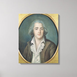 Porträt von De 2 Francois Rene Vicomte Leinwanddruck