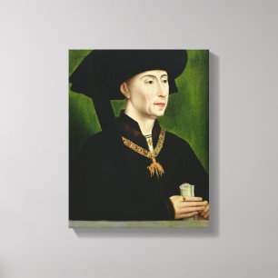 Porträt von De der Burgund Philippe le Bon Duc Leinwanddruck