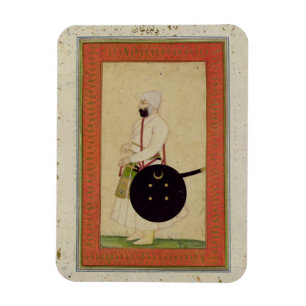 Porträt von Dilir Khan, c.1760, vom großen CLI Magnet