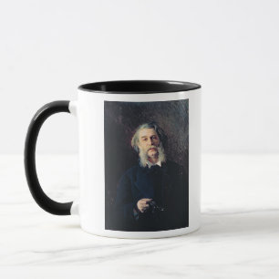 Porträt von Dmitri Vasilievich Grigorovich Tasse