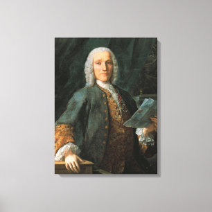 Porträt von Domenico Scarlatti Leinwanddruck