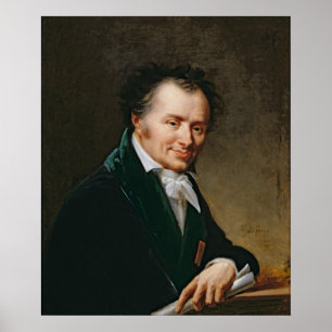 Porträt von DominiqueVivant Baron Denon, 1808 Poster