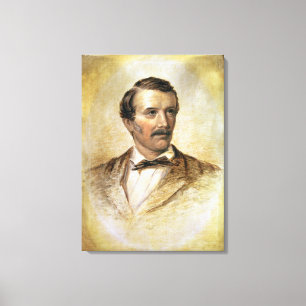 Porträt von Dr. David Livingstone Leinwanddruck