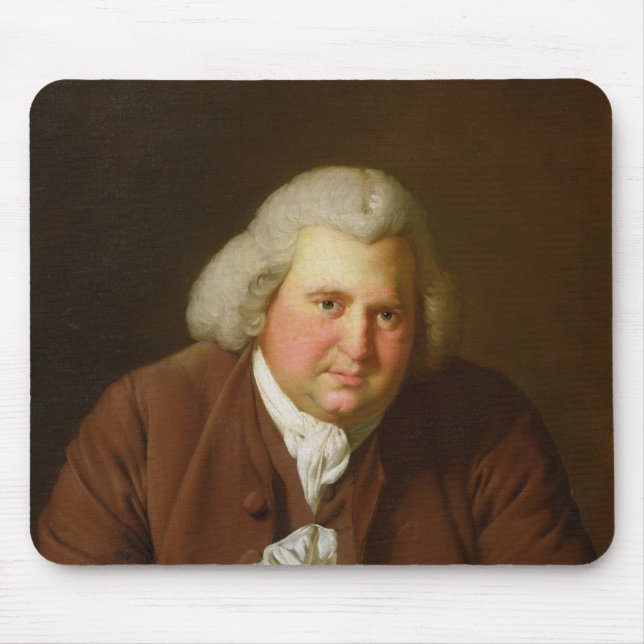 Porträt von Dr. Erasmus Darwin Mousepad (Vorne)