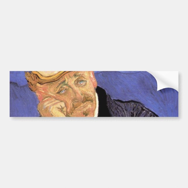 Porträt von Dr. Gachet von Vincent van Gogh Autoaufkleber (Vorne)