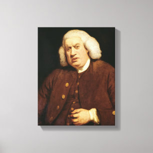 Porträt von Dr. Samuel Johnson Leinwanddruck
