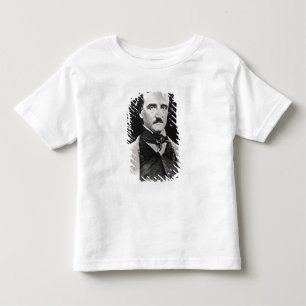 Porträt von Edgar Allan Poe Kleinkind T-shirt