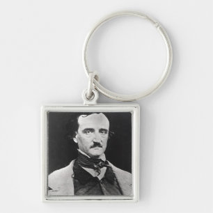 Porträt von Edgar Allan Poe Schlüsselanhänger