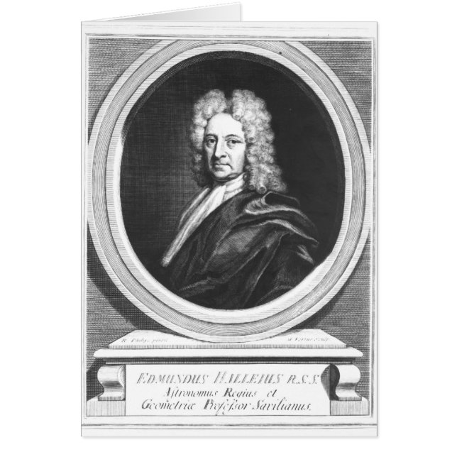 Porträt von Edmond Halley (Vorne)